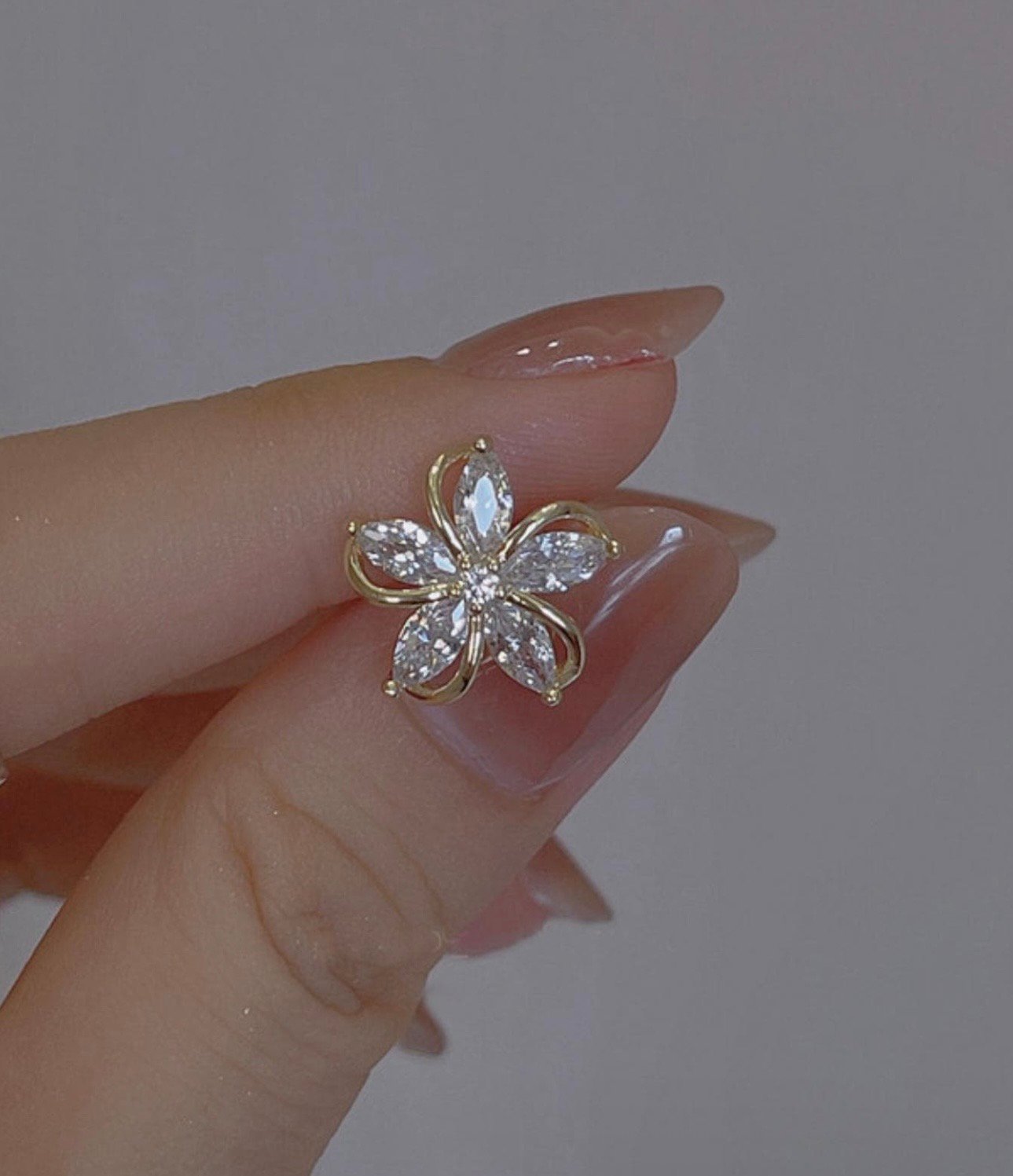 Crystal Bloom Studs - Image 2