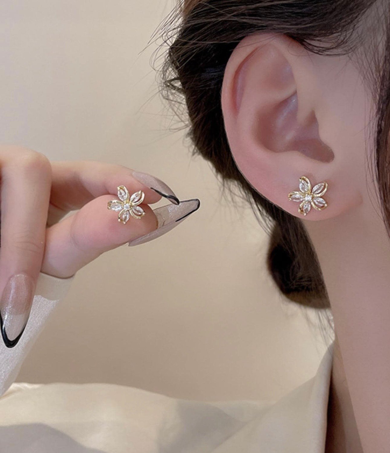 Crystal Bloom Studs - Image 4