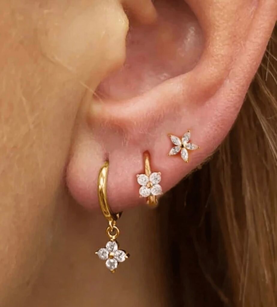 Clover Charm Trio Set