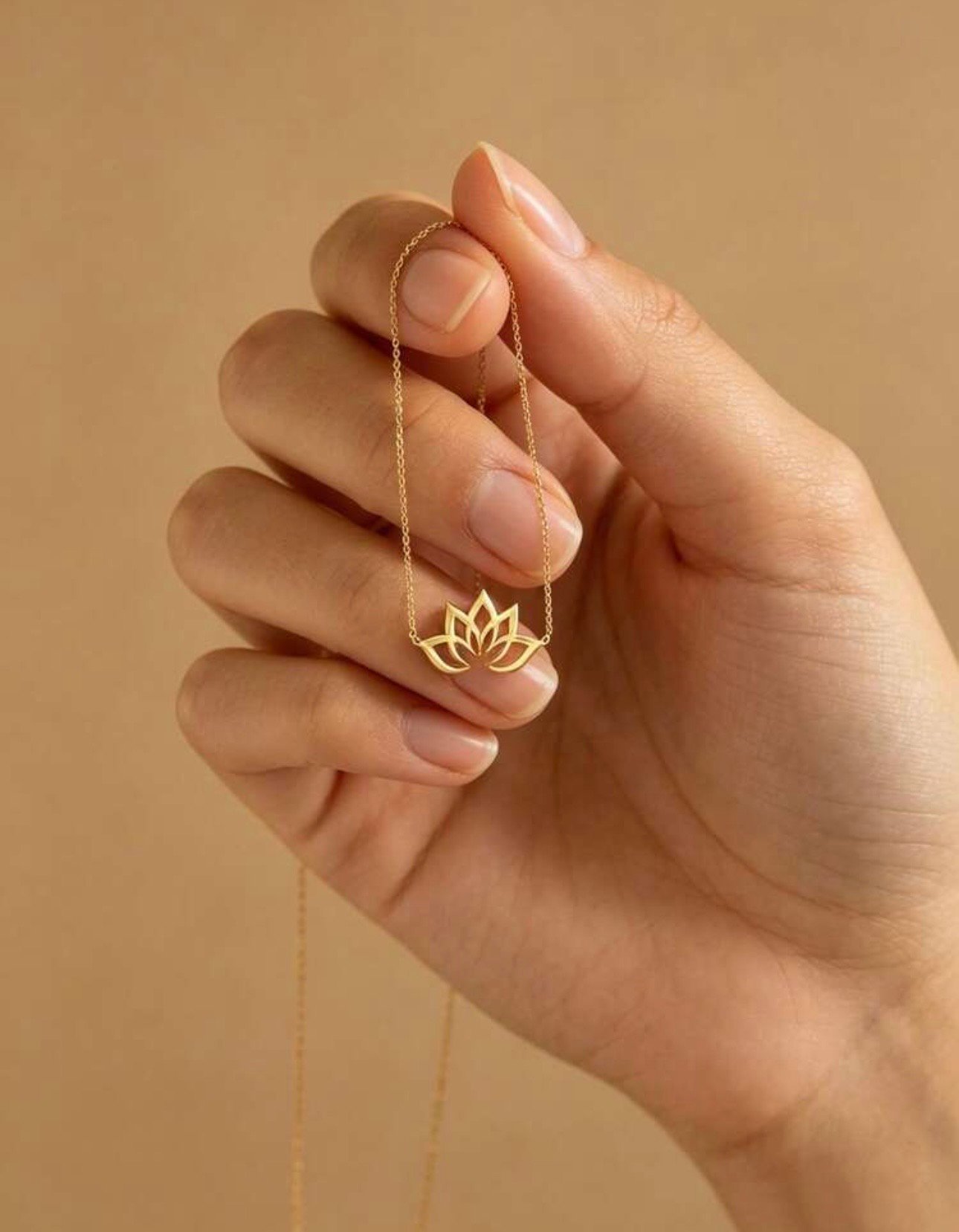 Solstice Lotus Pendant - Image 3