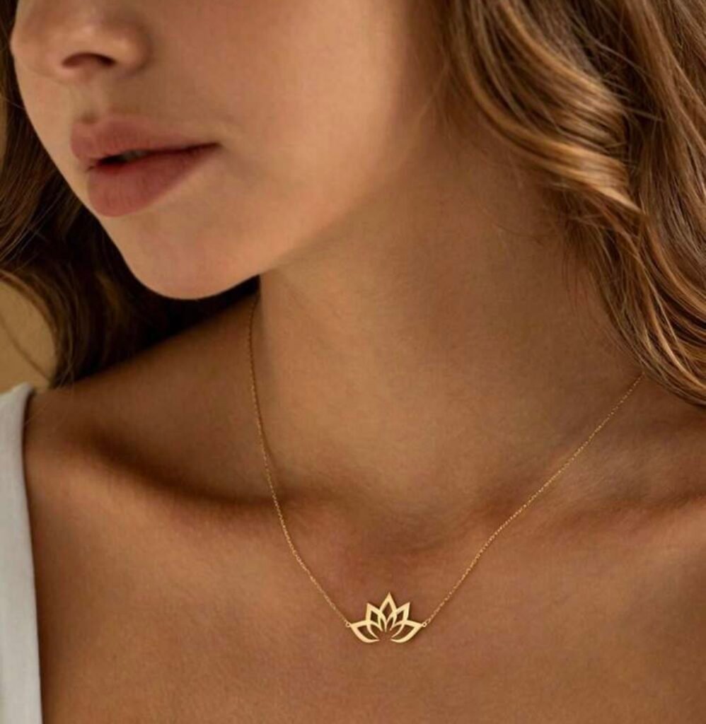 Solstice Lotus Pendant