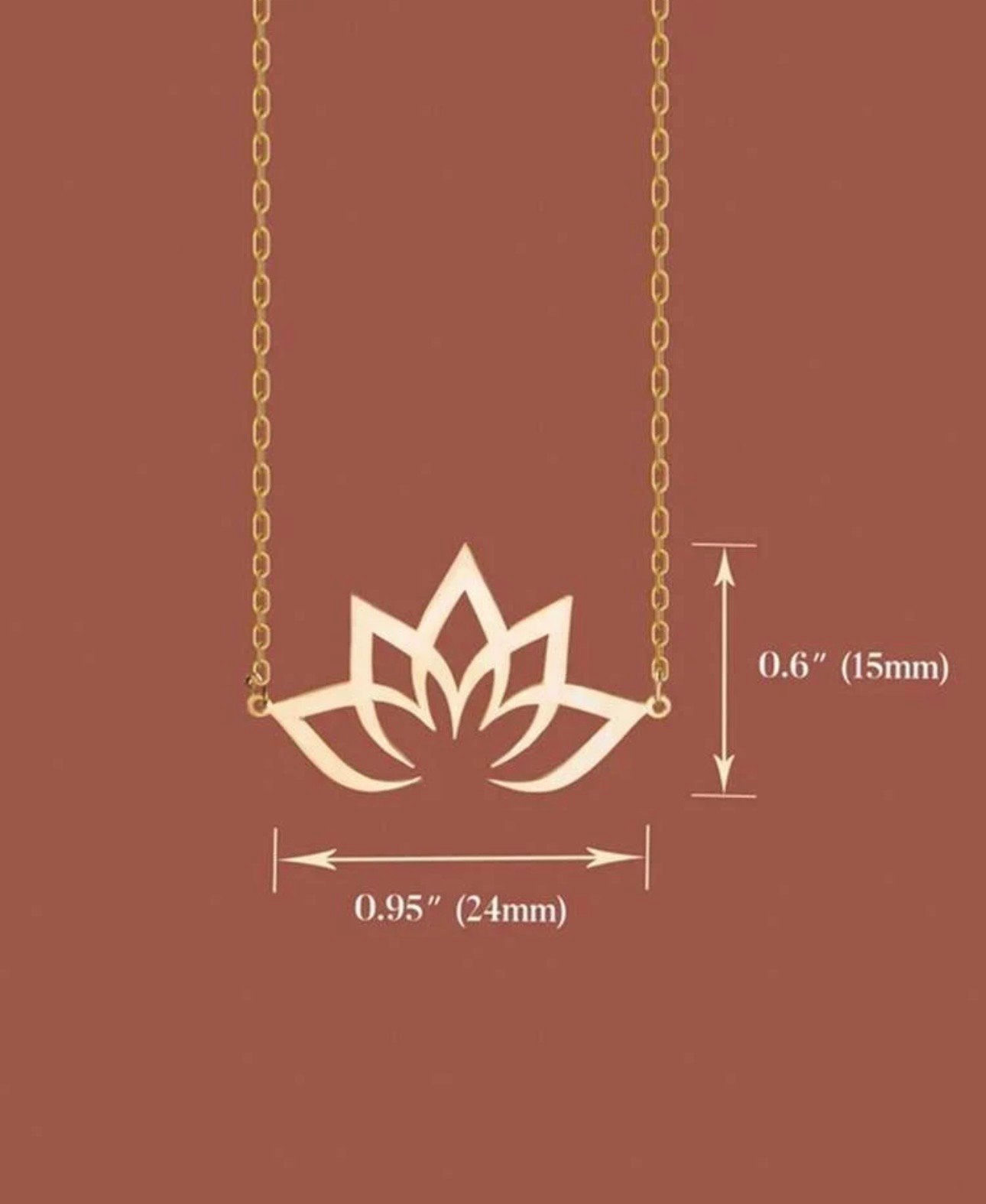 Solstice Lotus Pendant - Image 2