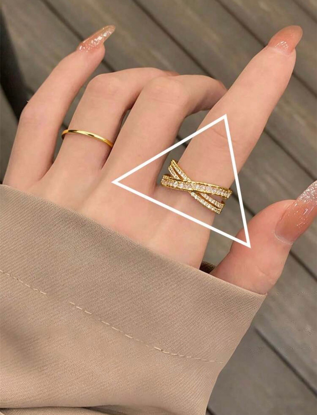 The Criss Cross Ring - Image 2