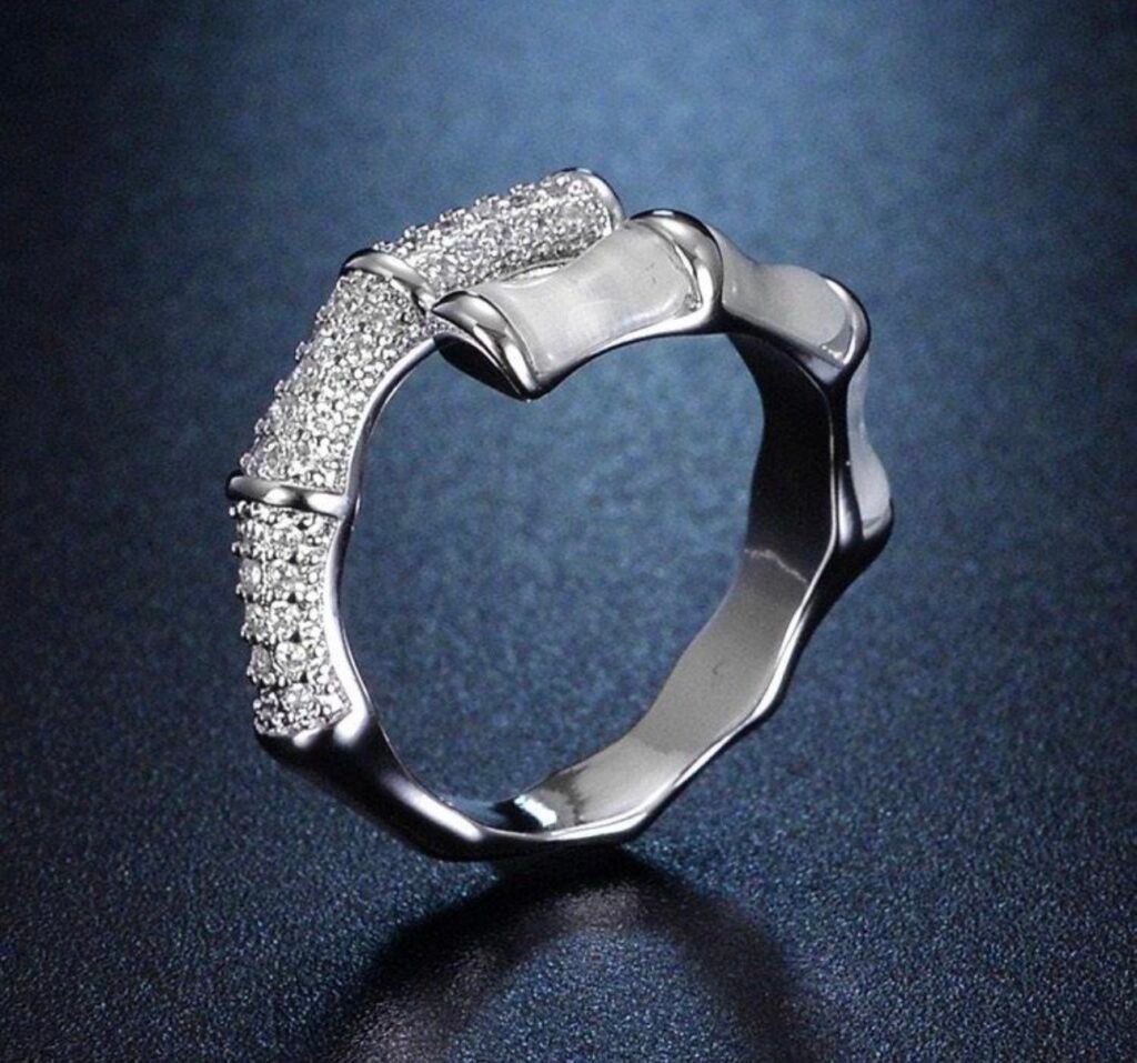 Starlit Bamboo Ring