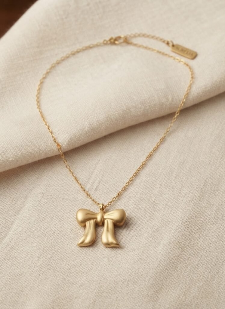 Luxe Bow Necklace